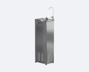 15L/h Puretec Stainless Steel Filtered Drinking Fountain w/Glass Filler