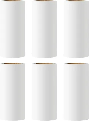 3 inch Mini Lint Roller Refills Compatible with Scotch Brite PetLovers Evercare Mini Lint Rollers Travel Size Extra Sticky 40 Sheets Per Refill 6 Pack 240 Sheets Total