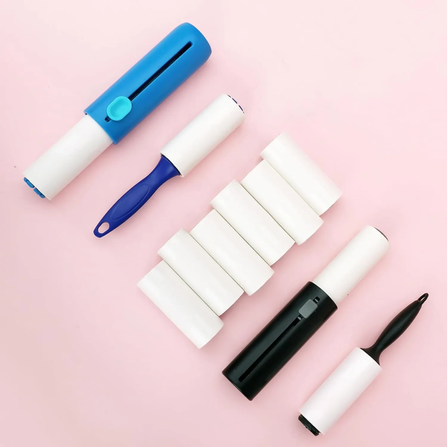 3 inch Mini Lint Roller Refills Compatible with Scotch Brite PetLovers Evercare Mini Lint Rollers Travel Size Extra Sticky 40 Sheets Per Refill 6 Pack 240 Sheets Total