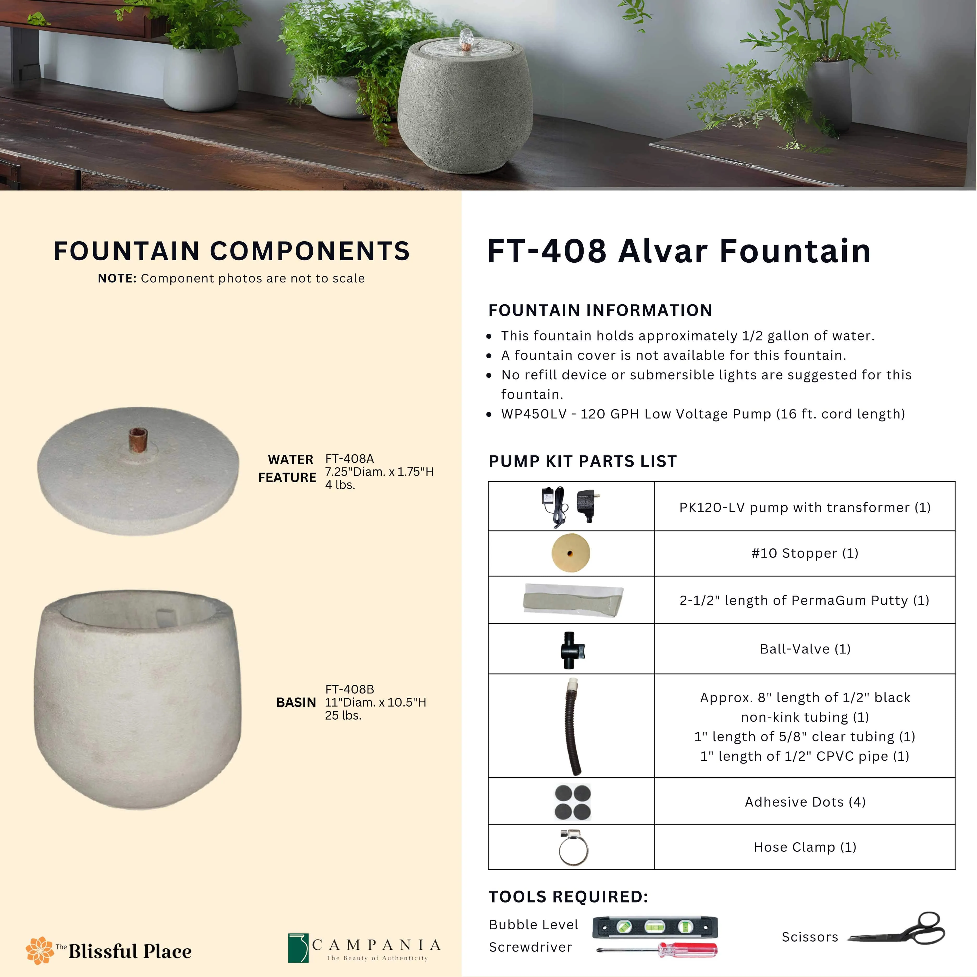 Alvar Fountain Campania International