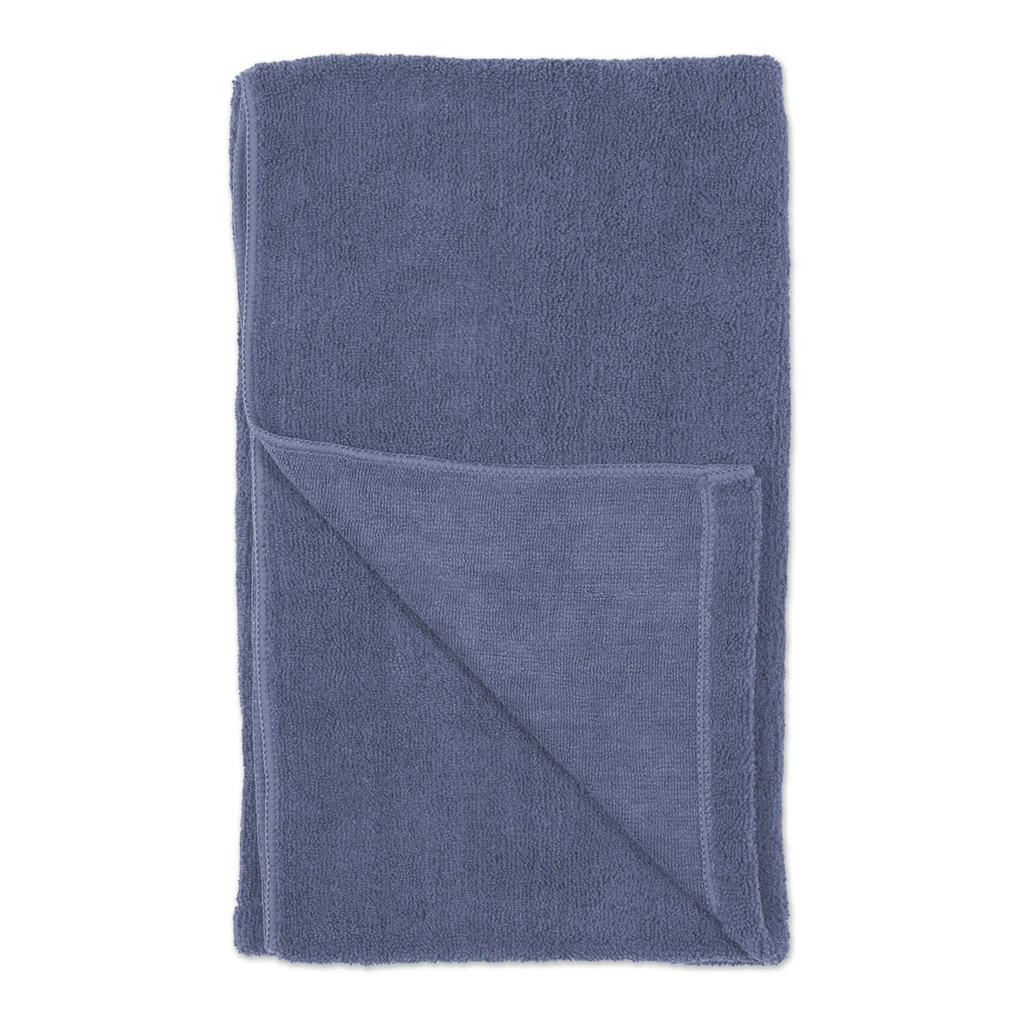Bone Dry Large Pet Towel, Absorbent Microfiber, Stonewash Blue, 41x23.5"