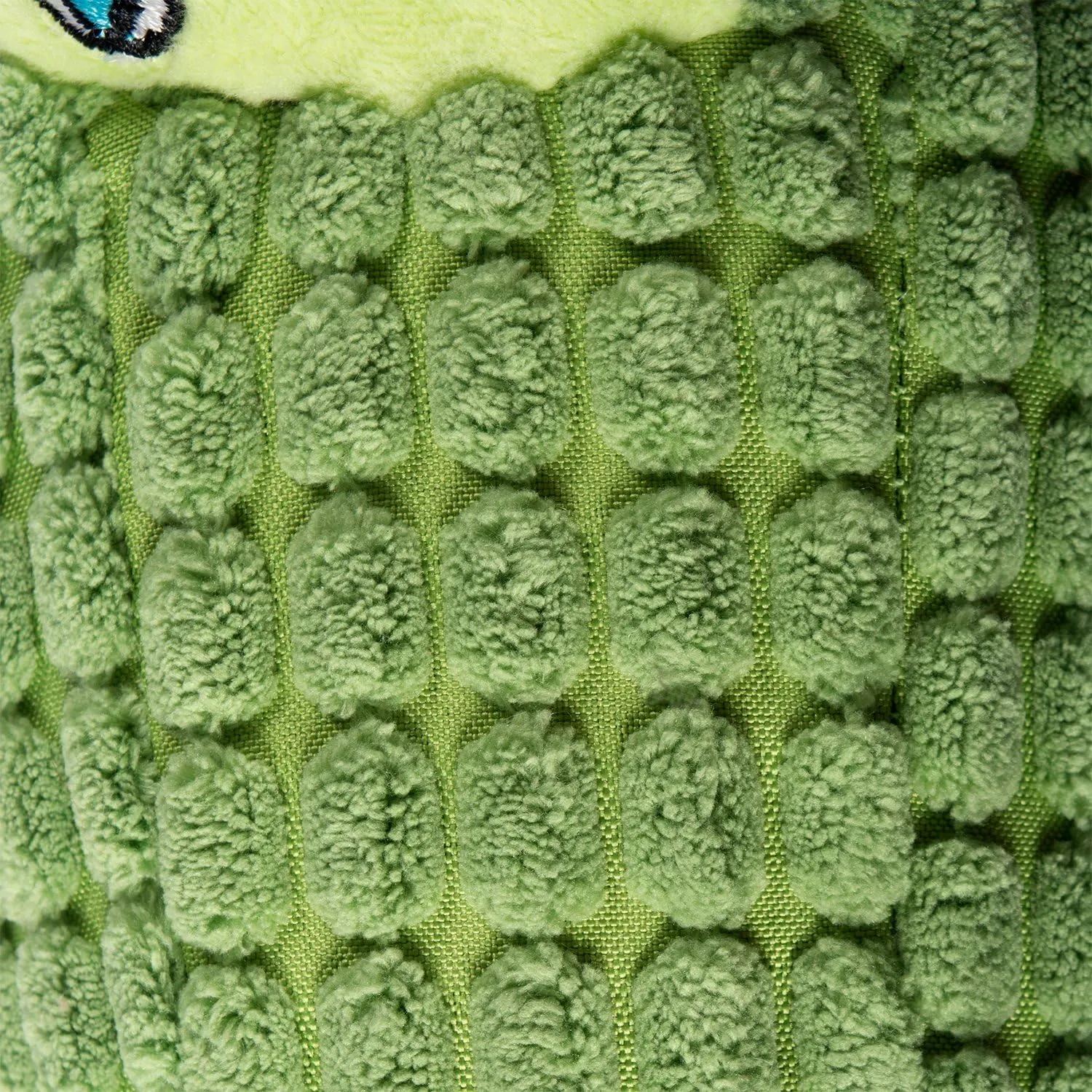 Bone Dry Squeaky Plush Pet Toy Collection, Plush, Alligator