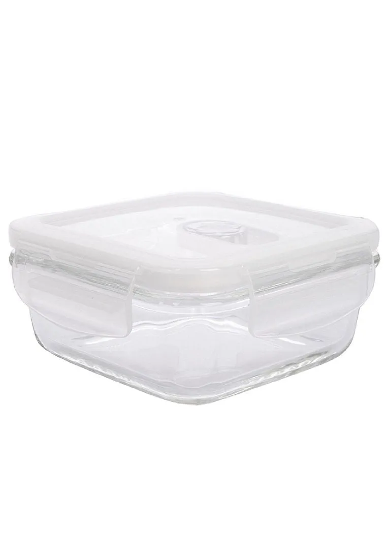 Borosilicate Glass Food Storage Container - Clear 570ml