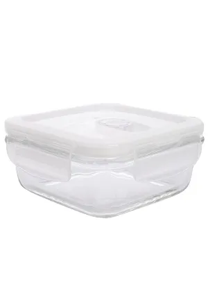 Borosilicate Glass Food Storage Container - Clear 570ml