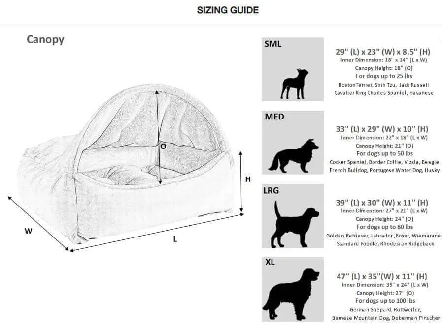Bowsers Canopy Dog Bed