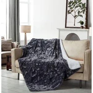 Brushed Slate Blanket