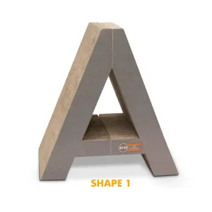 Cardboard Cat Scratcher - Stretch N' Scratch Cardboard Toy
