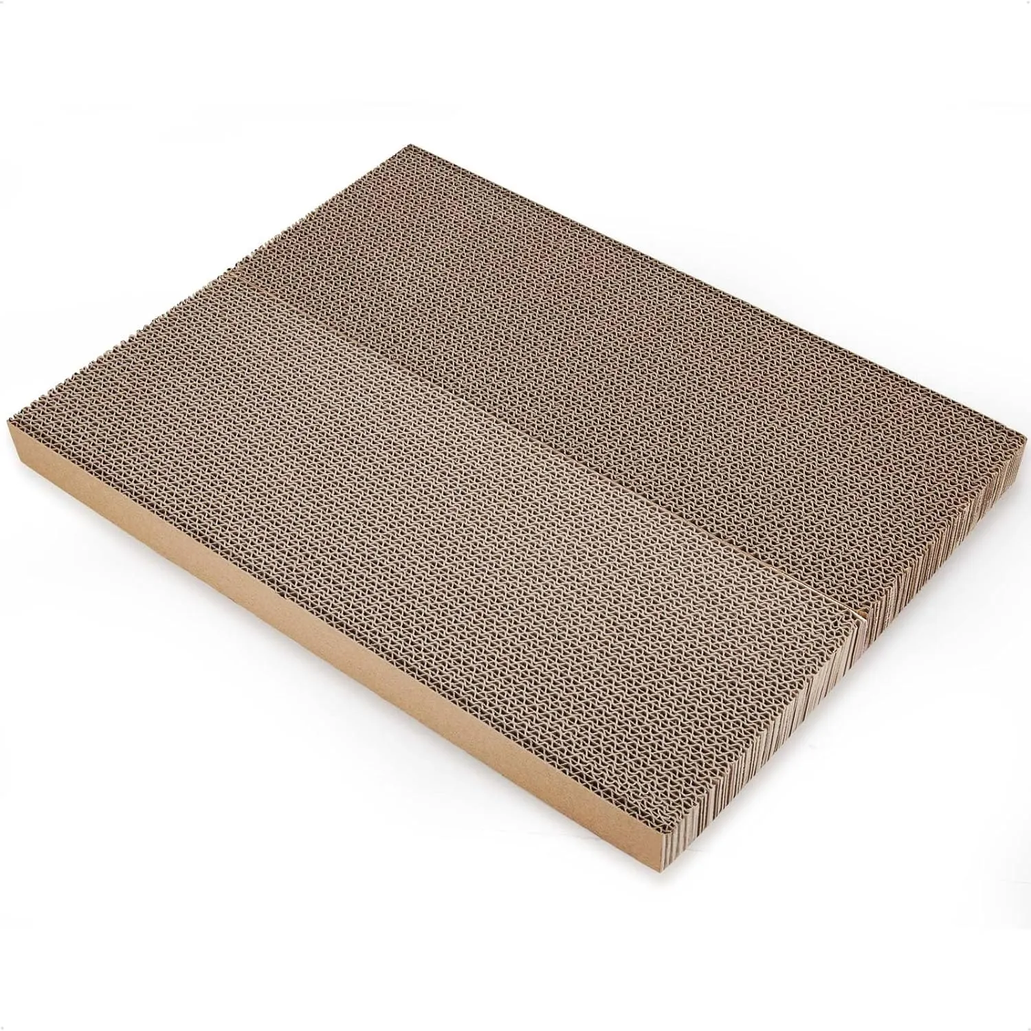 Cat Cardboard Scratcher Refill,Cat Scratch Pad Replacement Reversible Corrugated Board for Cat Box Bed