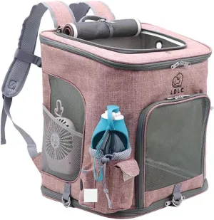Cat Carrier Backpacks, Cat Backpacks for Carrying Cats, Airline Approved Pet Carriers for Small Dogs, Dog Travel Backpack Carrier, Cat Bag Carrier for Kitten Puppy Bunny up to 22lb