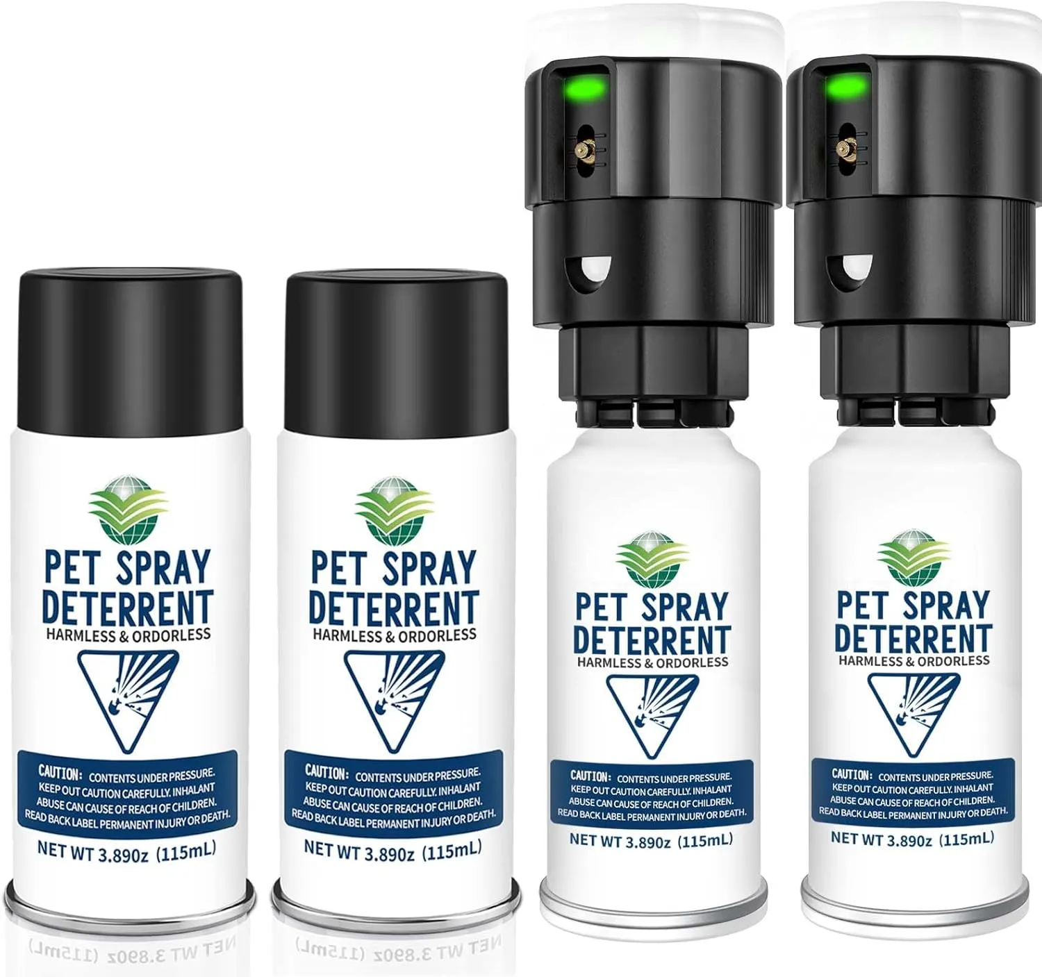 Cat Spray Deterrent System [2 Pack] Pet Deterrent Device Refill 2 Pack