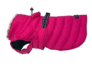 Doggie Design Alpine Extreme Cold Puffer Coat - Pink Peacock