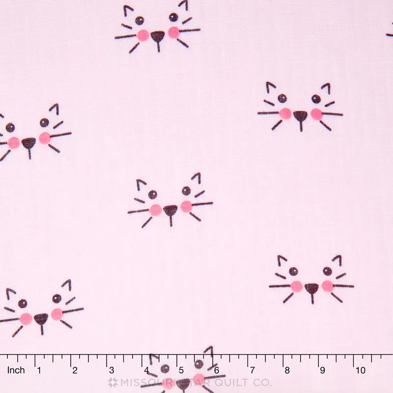 Double Gauze - Cat Pink Yardage