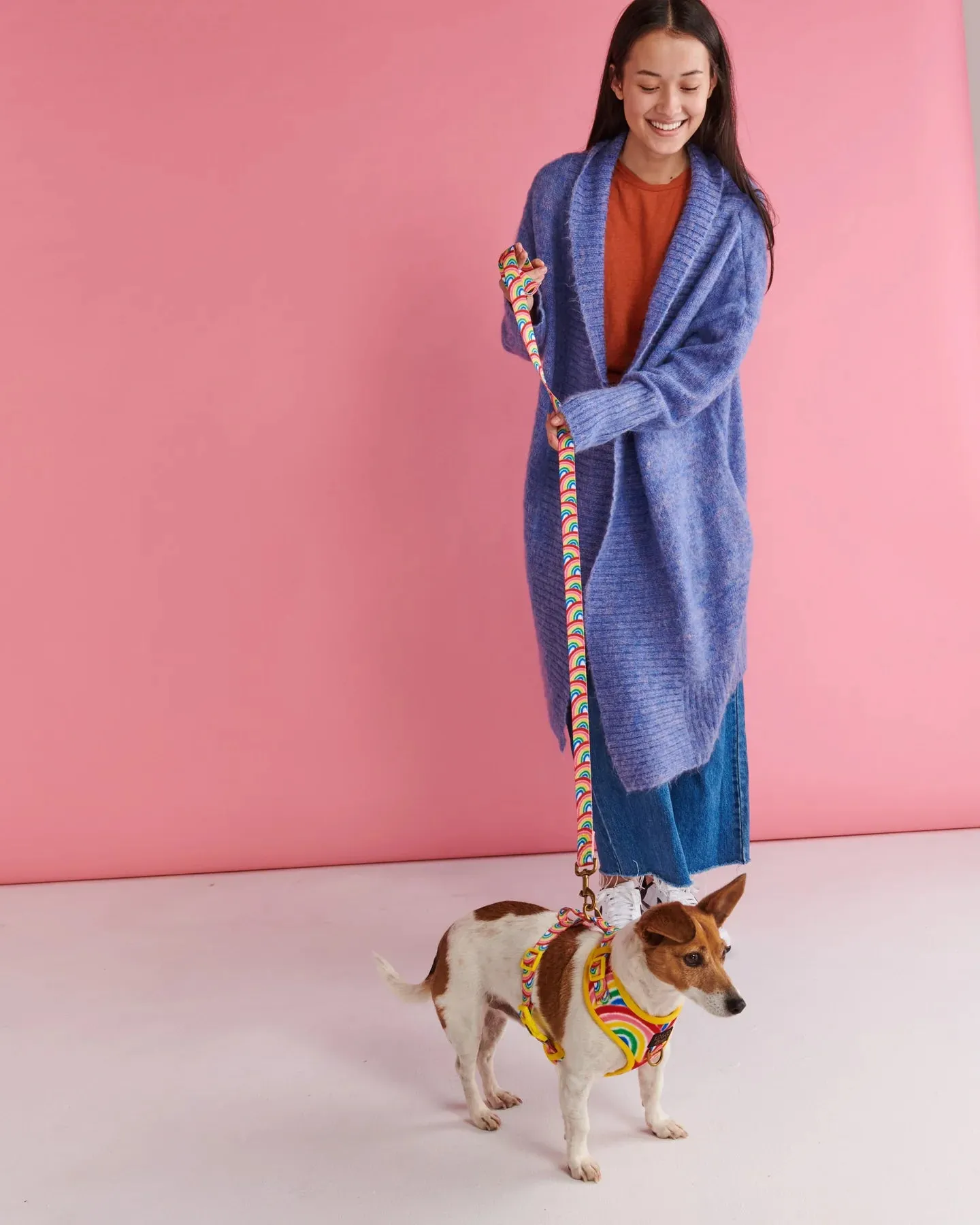 Kip & Co Rainbow Spray Dog Lead