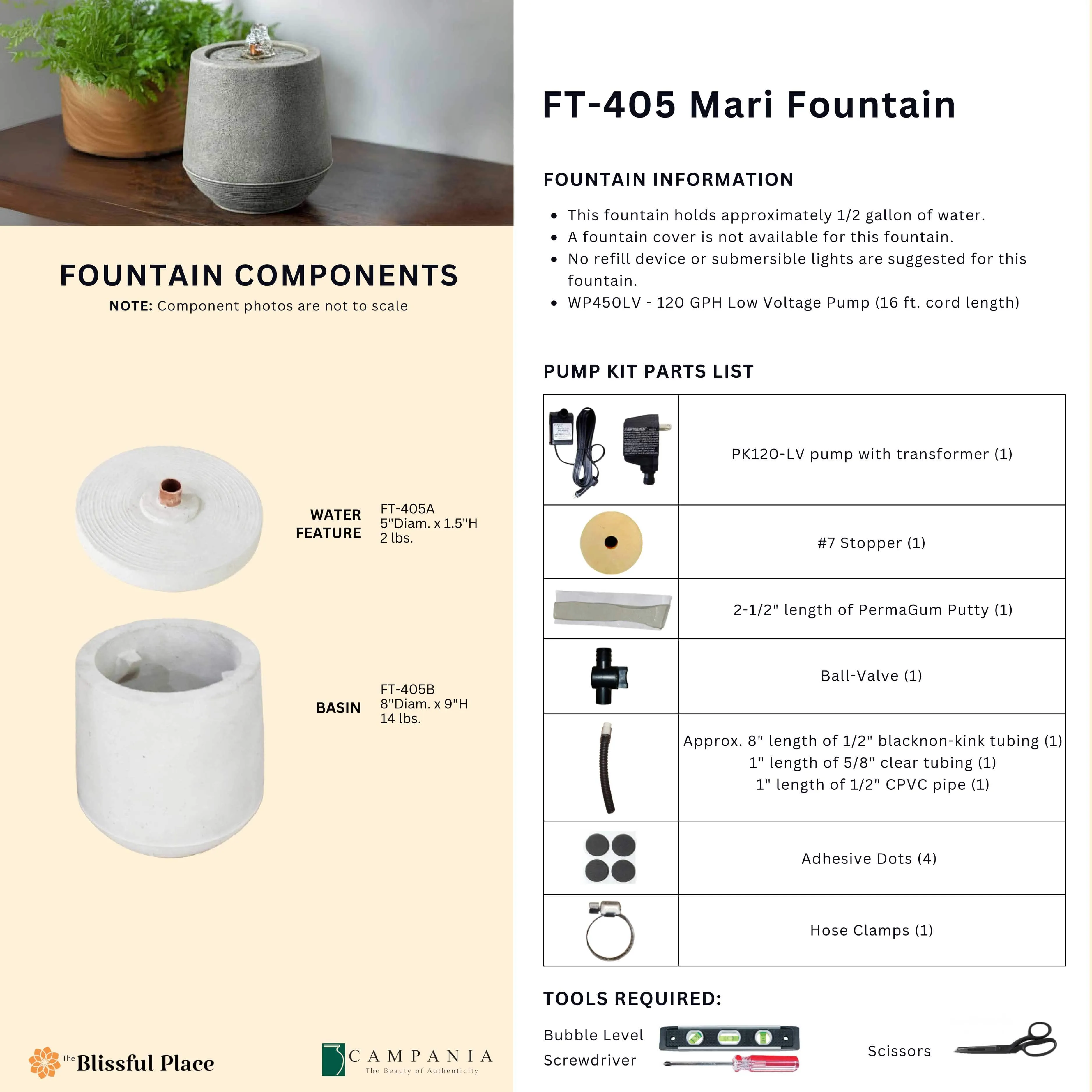 Mari Fountain Campania International