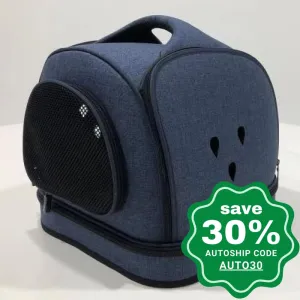 One for Pets - Space Pet Carrier - Blue - 41CM x 35.5CM x 35CM(S)