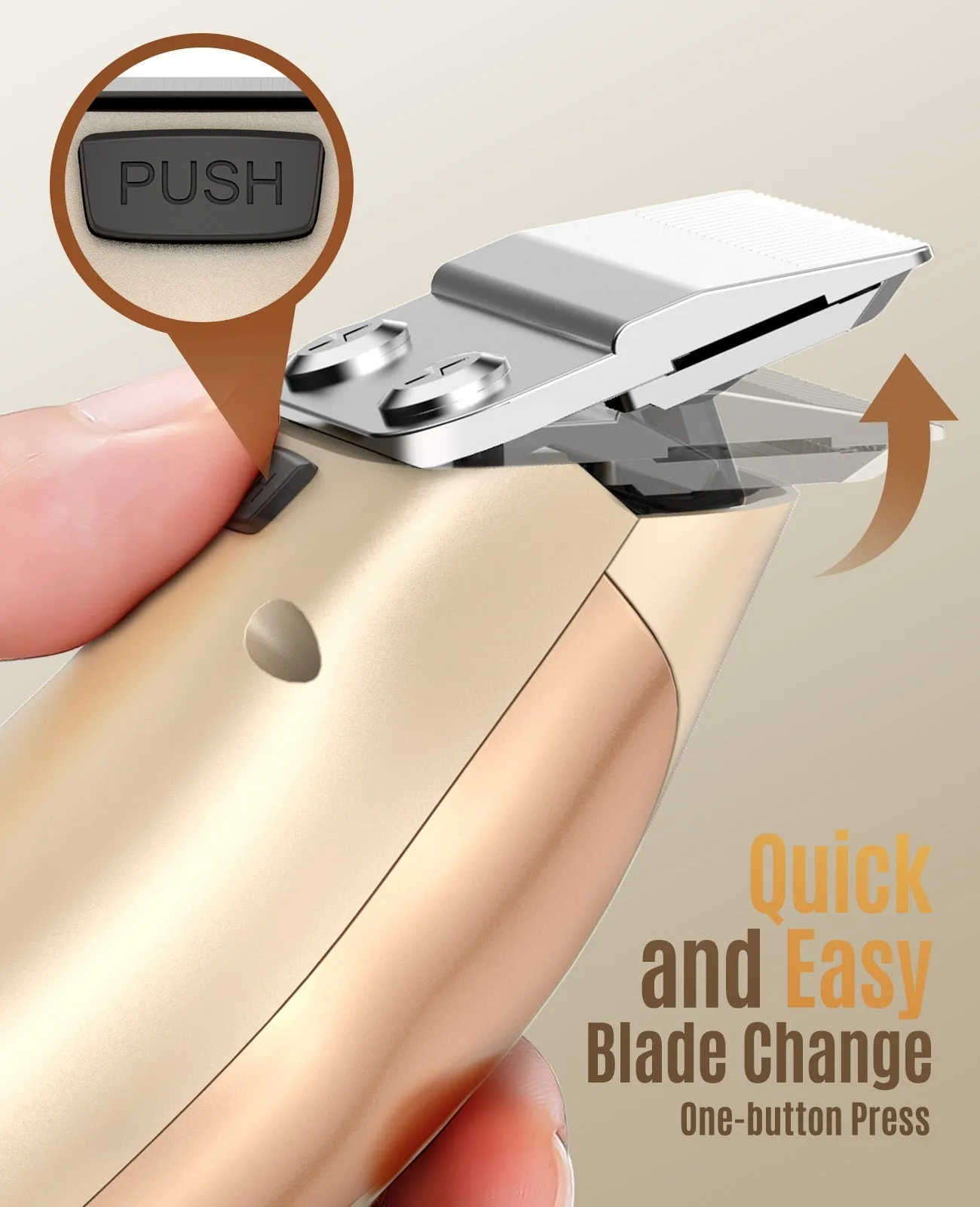 Oneisall DTJ002 Dog Clipper with Double Blades for Dog Paw Grooming Trimmer