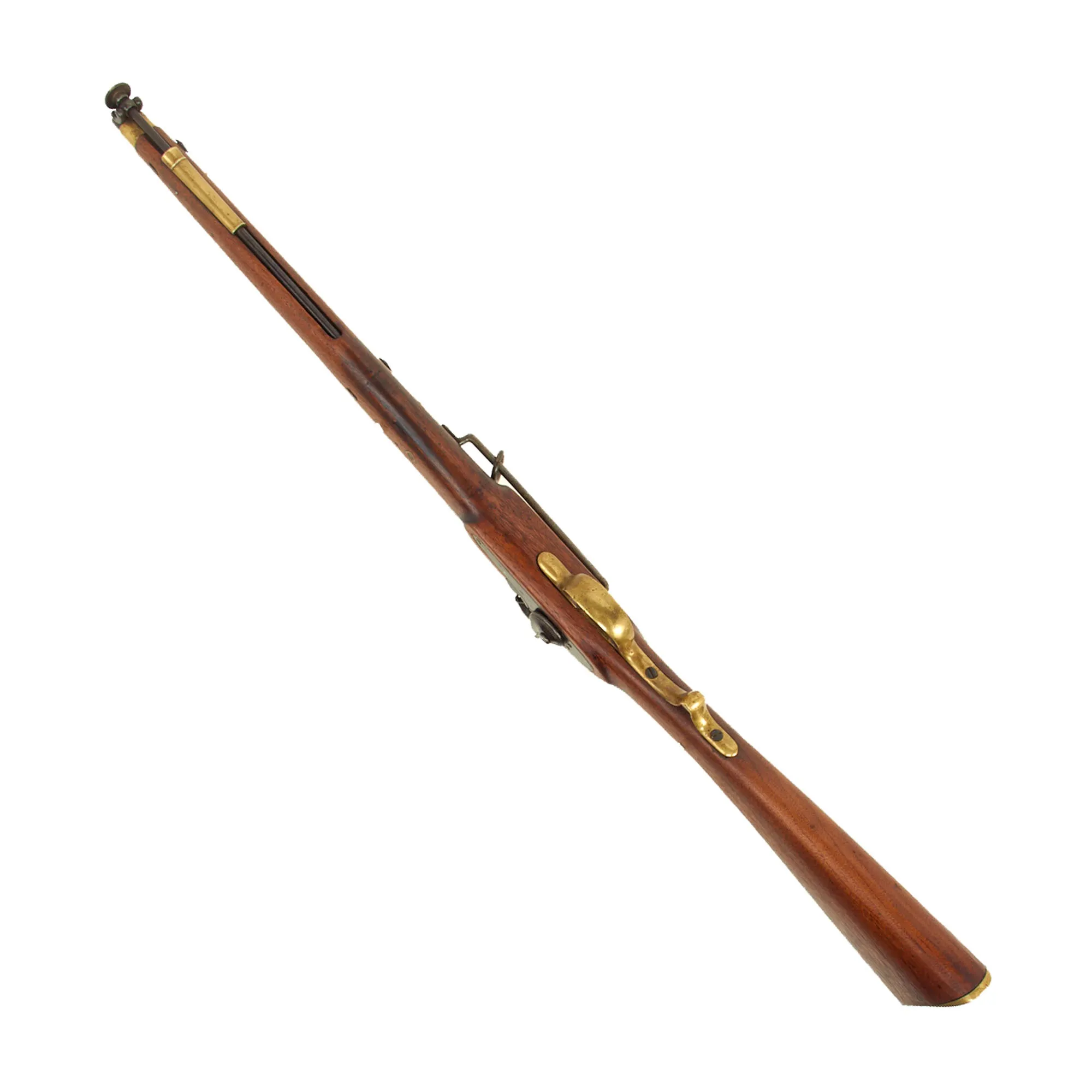Original British Victorian Saddle Ring Percussion Cavalry Carbine marked to Royal 1st Devonshire Yeomanry Cavalry - dated 1844