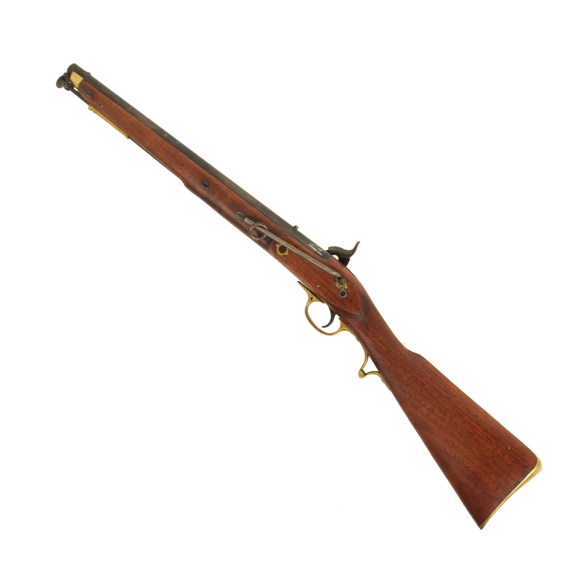 Original British Victorian Saddle Ring Percussion Cavalry Carbine marked to Royal 1st Devonshire Yeomanry Cavalry - dated 1844