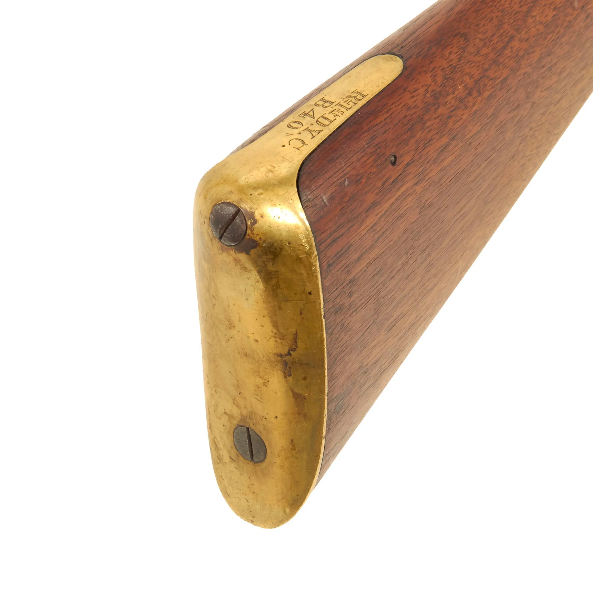 Original British Victorian Saddle Ring Percussion Cavalry Carbine marked to Royal 1st Devonshire Yeomanry Cavalry - dated 1844