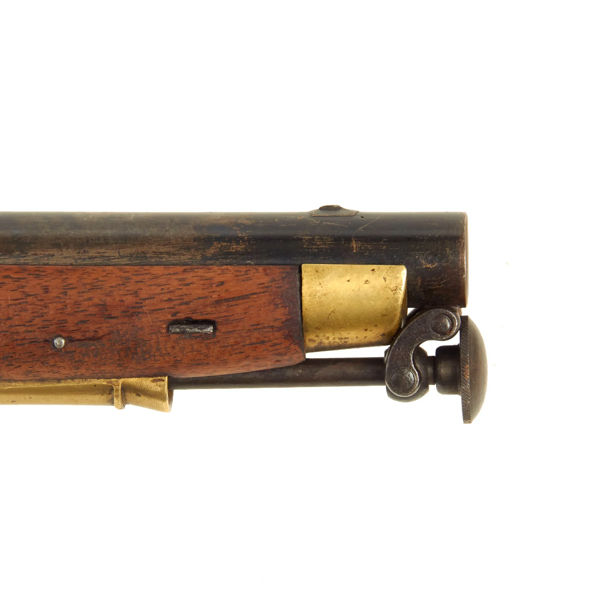 Original British Victorian Saddle Ring Percussion Cavalry Carbine marked to Royal 1st Devonshire Yeomanry Cavalry - dated 1844