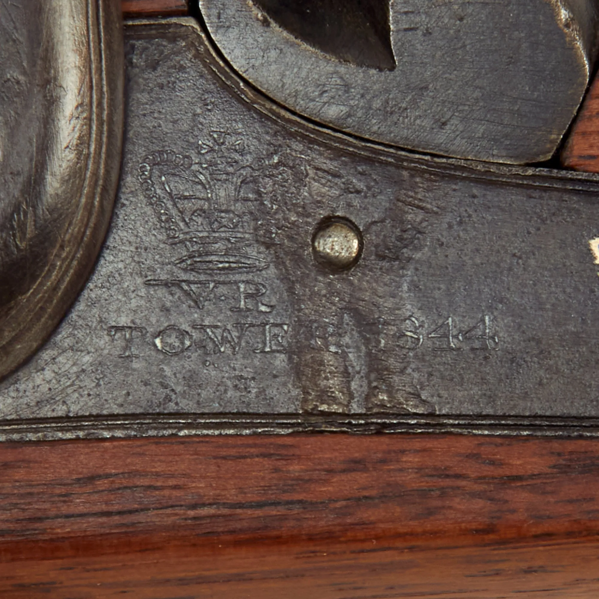 Original British Victorian Saddle Ring Percussion Cavalry Carbine marked to Royal 1st Devonshire Yeomanry Cavalry - dated 1844