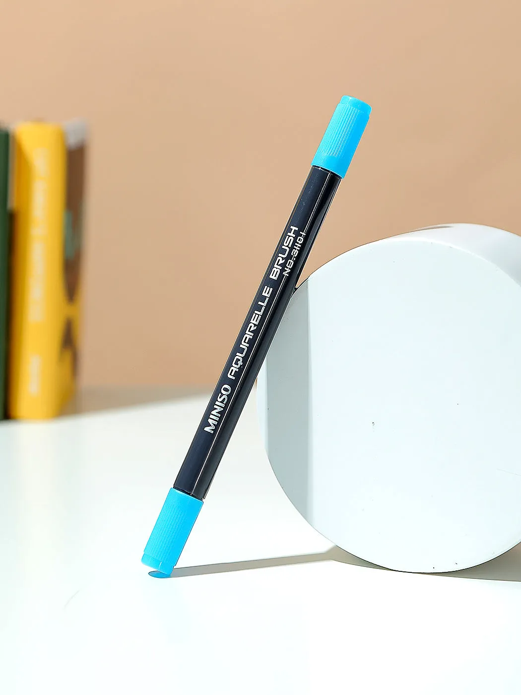 Pack Of 3 | Water Soluble Double Headed Colored Pen (Blue)
