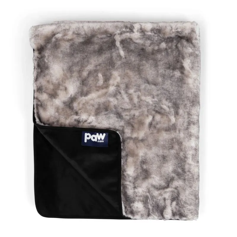 Paw Brands, PupProtector™ Luxe Waterproof Faux Fur Blanket, Ultra Plush Artic Fox