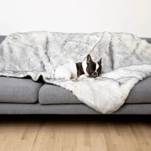 Paw Brands, PupProtector™ Luxe Waterproof Faux Fur Blanket, Ultra Plush Artic Fox