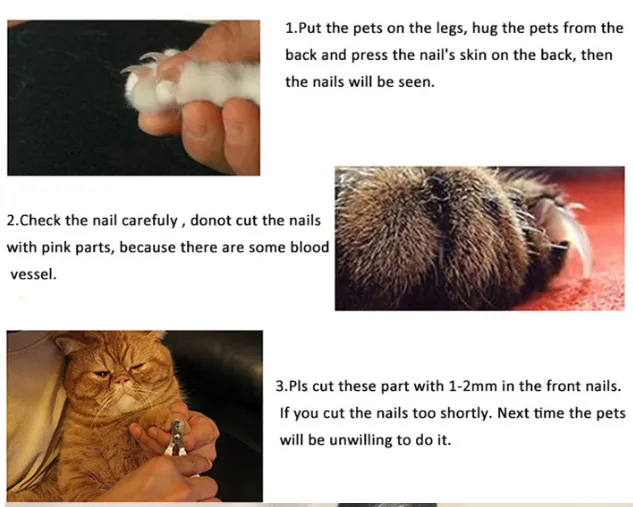Pet Nail Clipper Trimmer Grooming Tool Set
