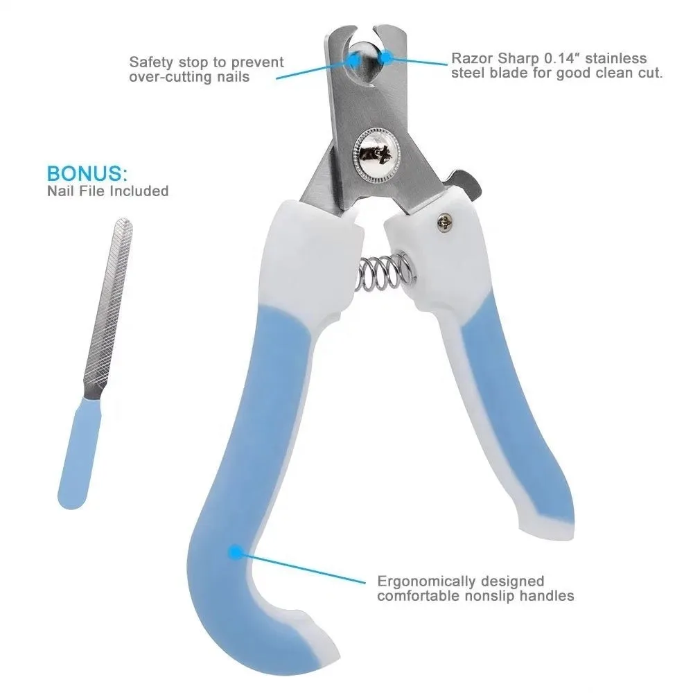 Pet Nail Clipper Trimmer Grooming Tool Set