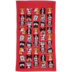 Pet Portrait Bath Towels