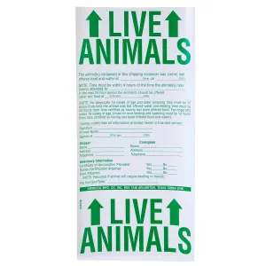 Petmate LIVE Animal Sticker for Air Travel