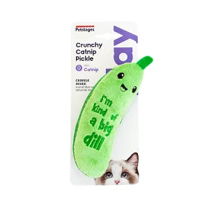Petstages Crunchy Pickle Kicker Green | Cat