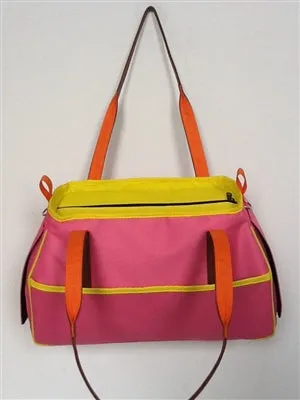 PINK CHARLIE DOG BAG CARRIER