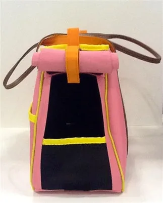 PINK CHARLIE DOG BAG CARRIER