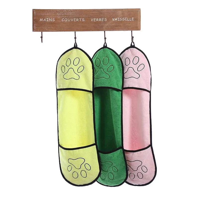 Quick-drying Pet Pocket Towels