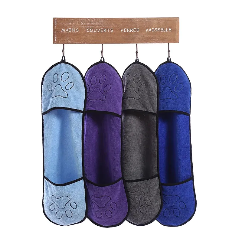 Quick-drying Pet Pocket Towels