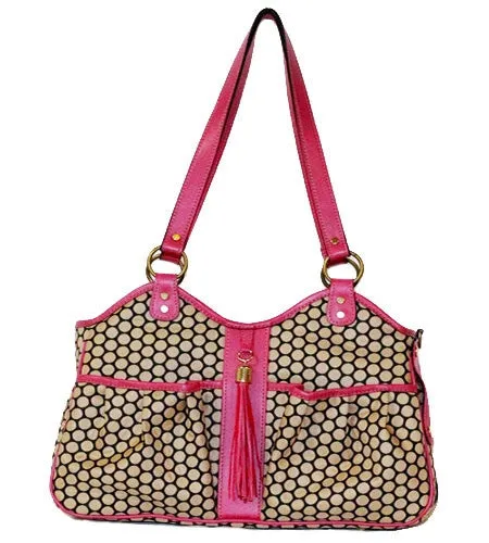 ROSE ESPRESSO METRO COUTURE - TASSEL DOG CARRIER