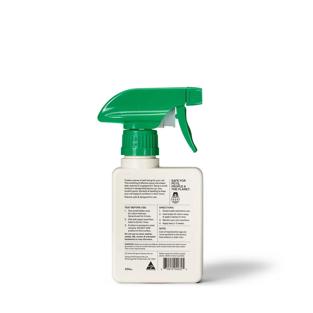 Snooza Cat Plant Based Cat Nip Play Spray 250ML