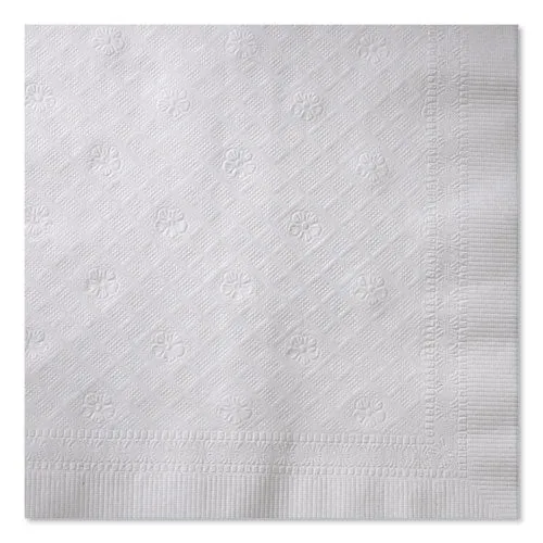 Universal Dinner Napkins, 1-ply, 17" X 17", 1/4 Fold, White, 4008/carton